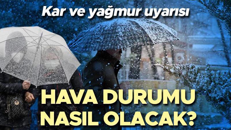 Son dakika hava durumu tahminleri il il | Yeni haftada hava nasıl olacak? Yarın (18 Kasım) İstanbul’da yağmur var mı? Meteoroloji’den kar ve sağanak yağış uyarısı!